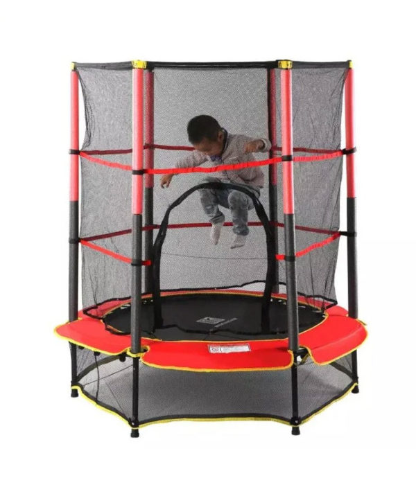 Батут Trampoline 5-ft 140 см (красный)